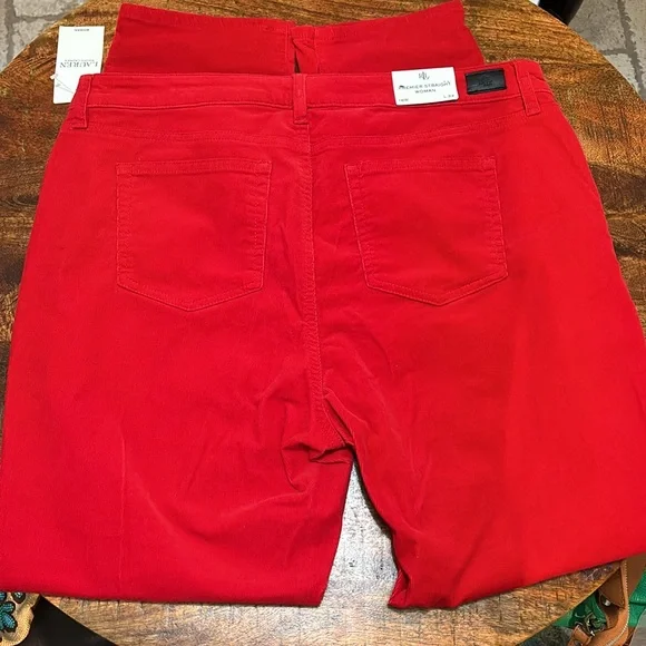 NWT LAUREN Ralph Lauren Premier Straight Corduroy Pants - Picture 4 of 7